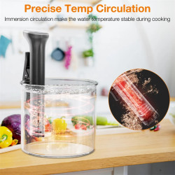 Circulador de imersão BALASHOV 1800W: Cozimento preciso em Sous Vide